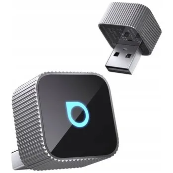 Bezdrátový adaptér do auta OTTOCAST Mini Cube T3, USB C (bezdrátové používání Apple CarPlay a Android Auto) černý