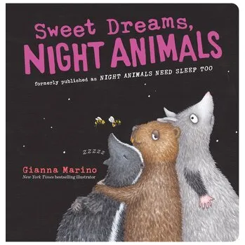 První čtění Sweet Dreams, Night Animals - Marino, Gianna