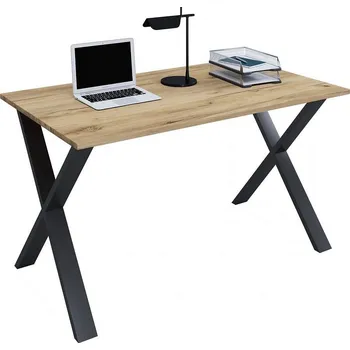 Psací stůl Vcm Stůl Lona 140x50 U-nohy, dub sonoma