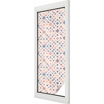 Okenní dekorace Samolepicí mléčná okenní Fólie do vitrín, barevná, 50x146