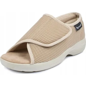 Pracovní obuv REHABILITAČNÍ ZDRAVOTNÍ SANDÁLY PROTISKLUZOVÉ VELIKOST 41 BÉŽOVÉ