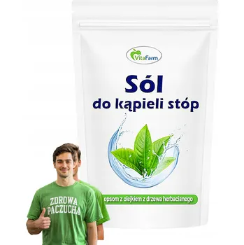 EPSOMSKÁ SŮL DO KOUPELE NOHOU S TEA TREE OLEJEM 1kg