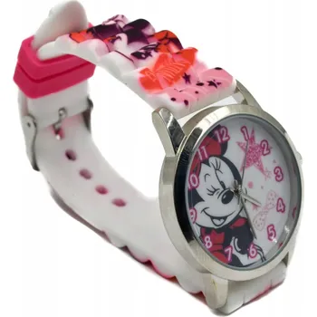 Hodinky Analogové hodinky Euroswan WD21203 Minnie Mouse růžové
