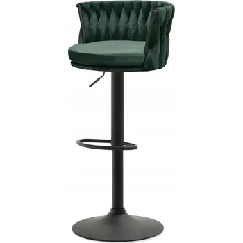 Jídelní židle Barová Židle Mebel-Partner zeleň látka 103 cm