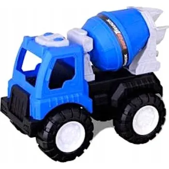 autíčko HRAČKA MÍCHAČKA STAVEBNÍ MODRÉ VOZIDLO SUPER TRUCK 19,5 CM