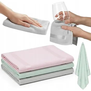 Utěrka MAGICKÉ HADŘÍKY SMATKI NA ČIŠTĚNÍ OKEN A SKEL BEZ ŠMOUH 12 Ks 60x40 cm