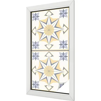 Okenní dekorace Hotová mléčná Fólie 100 x 50 cm