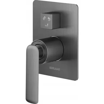 Vodovodní baterie Podomítková vanová a sprchová baterie Kohlman Experience šedá