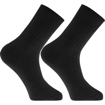 Pánské ponožky Pánské ponožky Moraj SMCL240-002 Medical Barva: Černá, Velikost: 39-41