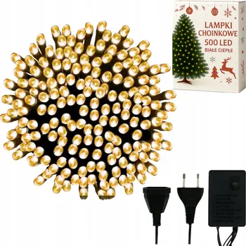 Vánoční dekorace Vánoční osvětlení na stromeček FORTRADE vnitřní a venkovní 37 m 301 - 500 světel