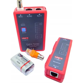 IP kamera Tester síťových kabelů Unit-t