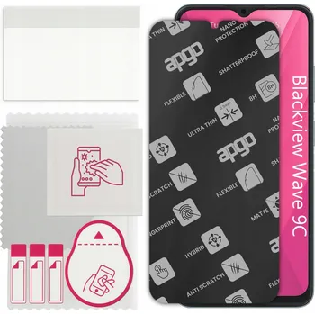 Pouzdro na mobilní telefon Sklo pro Blackview Wave 9C, náhrada tvrzeného skla