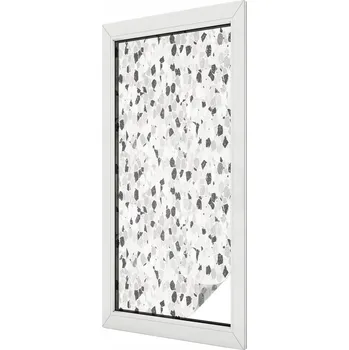 Okenní dekorace Samolepicí Mléčná Fólie na Sklo Okno Subtilní elegance 50x116 cm