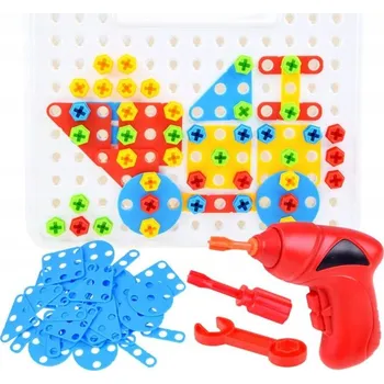 ostatní stavebnice Stavebnice Jokomisiada ZA3546 šroubovák šroubky 268 dílů