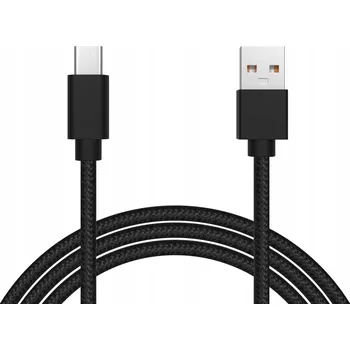 Datový kabel Kabel Blow USB - USB typ C 1 m černý