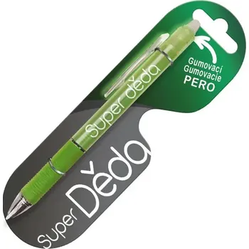 Gumovací propiska s potiskem Super děda