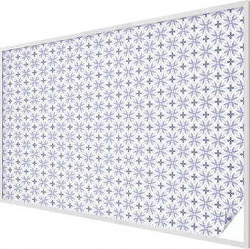 Okenní dekorace Dekorativní Fólie mléčná fólie Samolepicí Fialová symetrie 200x146