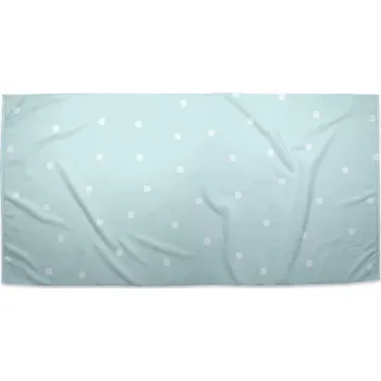 Osuška Sablio Ručník Tečky na bledě modré - 30x50 cm