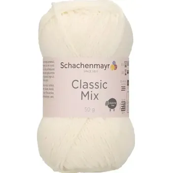Příze Schachenmayr Classic Mix 2 Krémový (Směsová příze Classic Mix 2 Creme)