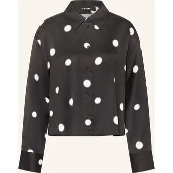 Dámská halenka Opus Dámská Košile Famena, černá / bílá, 36