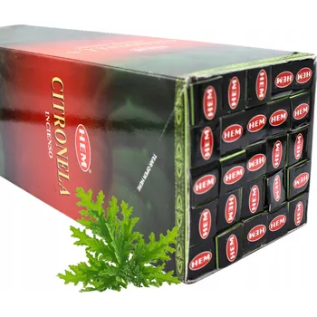 Vonná tyčinka Vonné tyčinky HEM CITRONELLA indické 200 ks