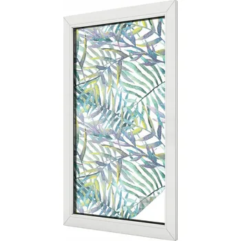 Okenní dekorace Samolepicí okenní Fólie Mléčná dekorativní tropická akvarel 50x100