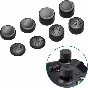 Herní konzole GUMOVÉ NÁSTAVCE / KRYTKY NA ANALOGOVÉ PÁČKY OVLADAČE XBOX SERIES S X PLAYSTATION PS4 PS5
