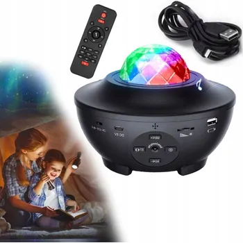 Lampička Projektor - lampička NORIMPEX černá