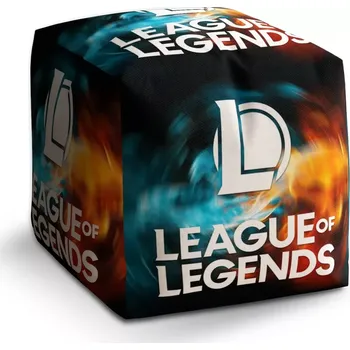 Taburet Sablio Taburet Cube League of Legends Glow: 40x40x40 cm