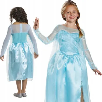 Karnevalový kostým DISNEY LEDOVÉ KRÁLOVSTVÍ ELSA KOSTÝM 98-110 CM