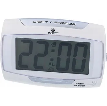 Budík Budík Perfect bílý 11 cm