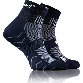 Dámské ponožky Sesto Senso bavlněné běžecké ponožky velikost 47-50, modré