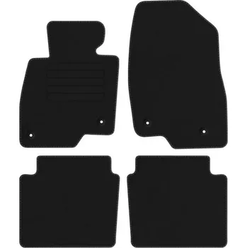 autokoberec Kobercové rohože Edecor velurové 4 ks