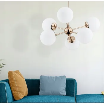 Závěsná lampa ALFA 6-světelná s paticí E14