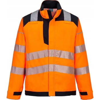 Bezpečnostní kamera Nehořlavá a antistatická výstražná bunda PW3 PORTWEST [FR722] M