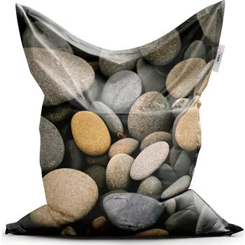 Sedací pytel Sablio Sedací vak Classic Kameny - 200x140 cm