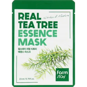 Pleťová maska FARMSTAY REAL Pleťová maska Tea Tree (čajovník)