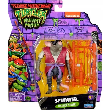 Figurka Želvy Ninja Mutant Mayhem Figurka MISTR TŘÍSKA 11 cm