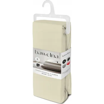 Prostěradlo Prostěradlo s gumou Faro bavlna 90 x 200 cm