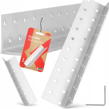 Úhloměr TESAŘSKÝ ÚHELNÍK Ocelový PLOCHOVÝ 40x40x200 mm ÚHLOVÝ SPOJOVNÍK Truhlářský