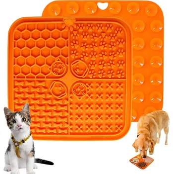 Miska pro psa VERK GROUP Silikonová antirestruktivní podložka na jídlo pro psy/kočky 20cm