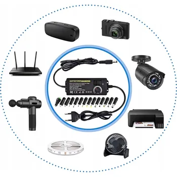 Zabezpečení domácnosti UNIVERZÁLNÍ NASTAVITELNÝ NAPÁJECÍ ADAPTÉR 3-24V 3A 72W