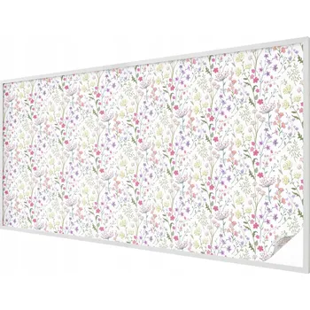 Okenní dekorace Dýha Fólie na mléčné sklo Dekorativní vitrážová Květinová louka 200x100