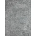 Breno PVC CARBONTEX Tempesta 598 – šedá dlažba, šíře 300 cm