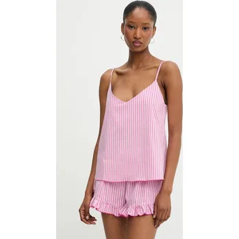 Dámské pyžamo Pyžamo Answear.LAB dámské, růžová barva WS25.BID01H 30X, vel. XL