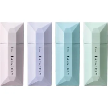 Zvýrazňovač Zvýrazňovač plochý pastelový TLUMENÁ FIALOVÁ Academy Interdruk