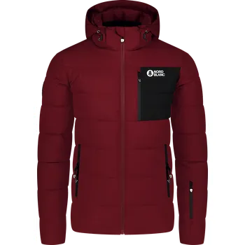 Pánská zimní bunda NORDBLANC BRAMBLE NBWJM8258 VÍNOVÁ S