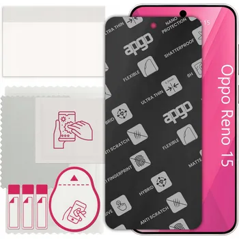 Pouzdro na mobilní telefon Sklo MATNÉ pro Oppo Reno 15, alternativa tvrzeného skla