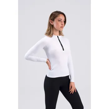 Dámská mikina Intermezzo,Zateplená mikina na krasobruslení 6658, bílá M