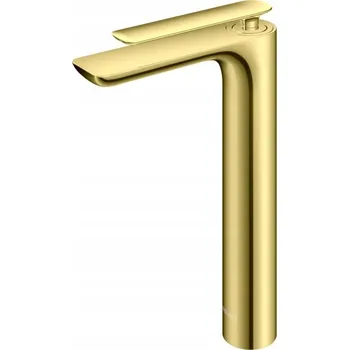 Vodovodní baterie Stojánková umyvadlová baterie Kohlman Experience Gold zlatá QB170EGD